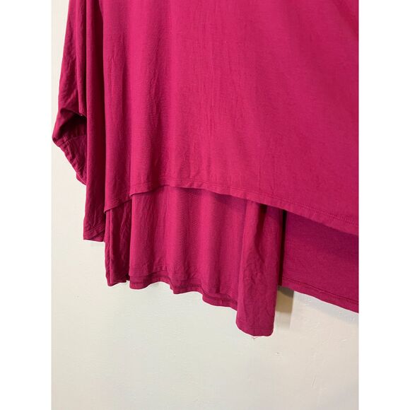 Soft Surroundings Pink Layered Long Sleeve Top Womens Sz 2X Modal Stretchy - Picture 4 of 10